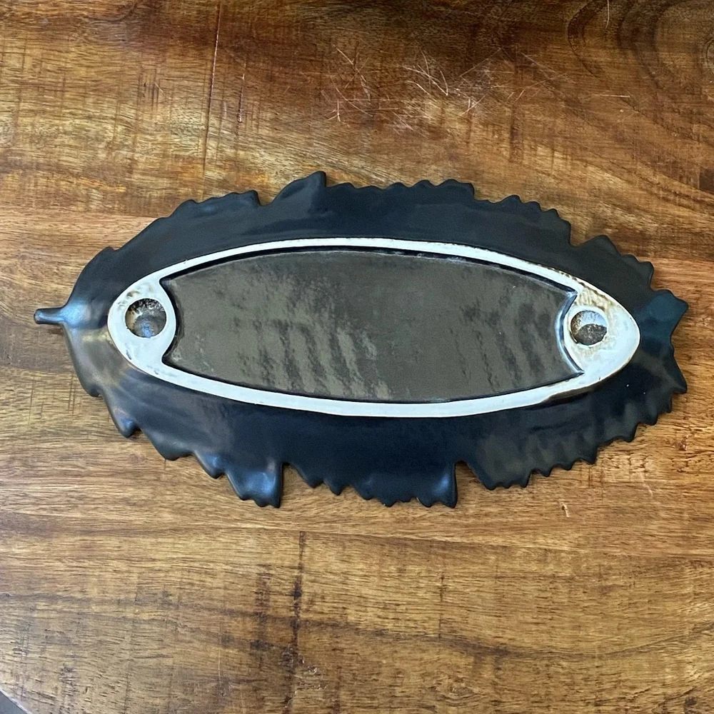 Ceramic Leaf Tray